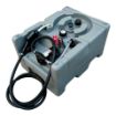 Afbeeldingen van Infracube® 125 liter mobiele Dieseltank met 12 Volt pomp met inhoudsmeter en aftapplug