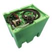 Afbeeldingen van Infracube® 300 liter mobiele benzinetank met 12 Volt pomp met inhoudsmeter en aftapplug